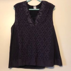 Anthropologie sleeveless blouse